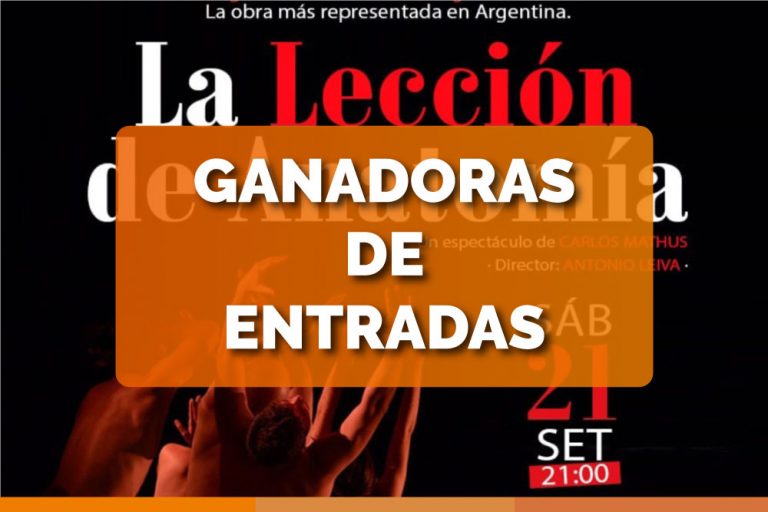 Ganadaras de las entradas para obra de teatro