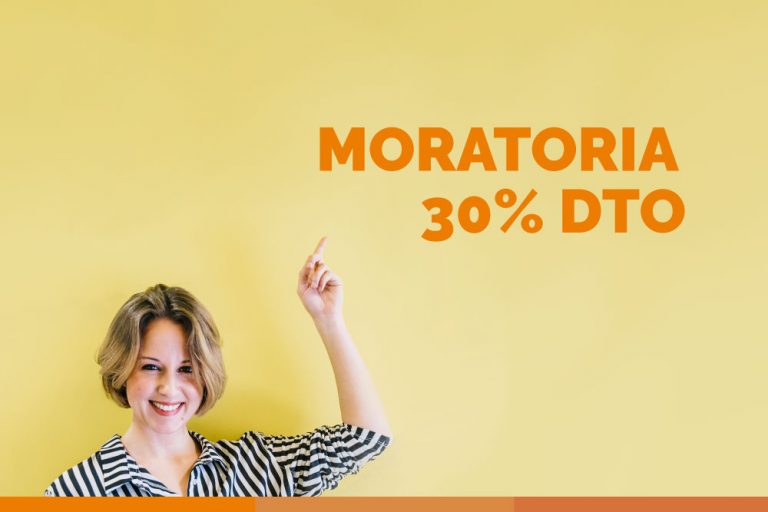 MORATORIA 30 % DTO